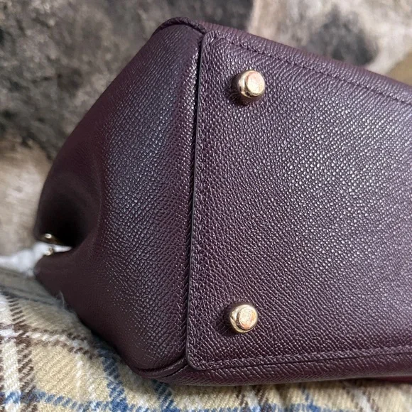 Coach Dark Fuscia Surrey Carryall - Picture 3 of 16